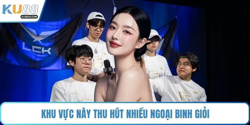 Khu vực này thu hút nhiều ngoại binh giỏi